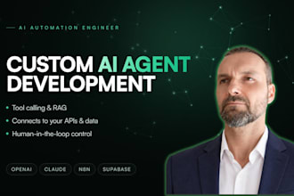 build a custom ai agent using openai or claude API