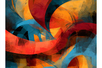 illustrate custom abstract psychedelic art for your merchandise