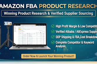 do amazon product research and fba sourcing services