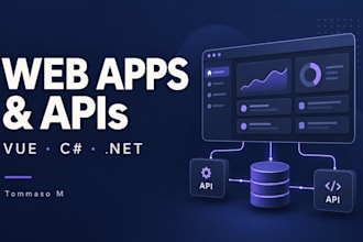 build a focused vue web app or dotnet API feature