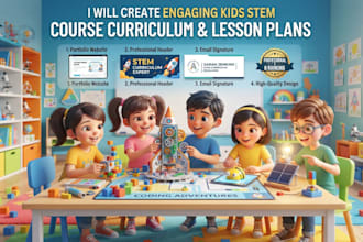 create engaging kids stem course curriculum and educational lesson plans to rank