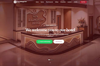 create a booking website for your hotel, homestay, or resort