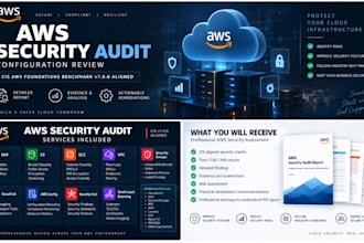perform AWS security audit and security configuration review