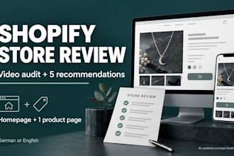 shopify store video review