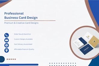 design a professional minimalist business or thank you card