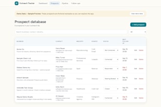 build a lead generation CRM tracker in excel sheets or web
