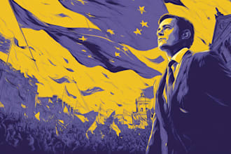 draw a political cartoon caricatures with creative satire