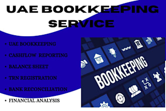 do uae bookkeeping, corporate tax, vat, bank reconciliation, payroll compliance