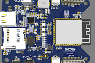 design esp32 iot pcb for wireless sensor and smart devices