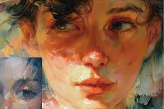 paint your in watercolor painting style