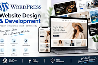 create a wordpress website