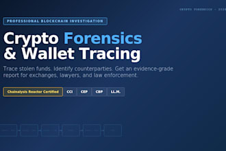 do crypto forensics and blockchain tracing