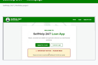 develop a PHP website with mysql database