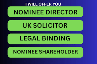 do nominee director uk solicitor and do legal bindinhg