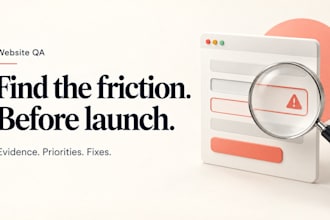 test your website forms and signup flow for bugs