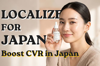 localize and design your amazon japan, shopify, or rakuten listing images