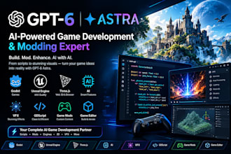 gpt 6 astra script godot games mod unreal engine threejs ai vfx editor gdscript