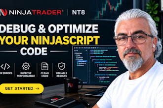 debug and optimize your existing ninjatrader 8 ninjascript code
