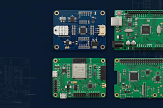 design iot, arduino, esp32 and raspberry pi pcb circuit boards