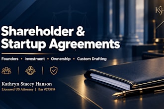 draft a specialized US startup shareholder agreement for your company