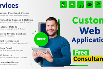 develop custom PHP web applications and software