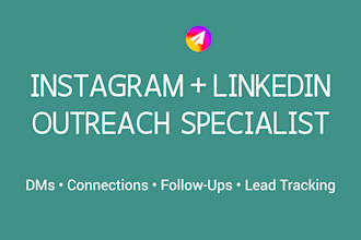 manage your instagram dms and linkedin outreach