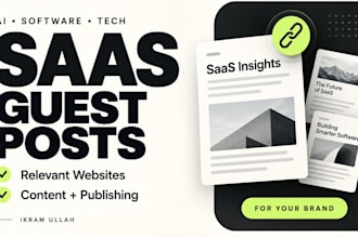 publish saas guest posts for ai and software businesses