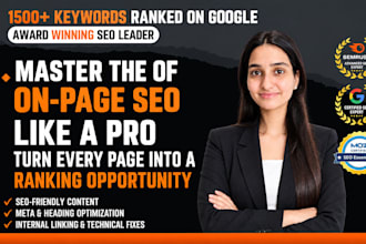 on page SEO optimization for your website