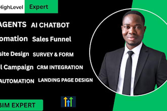 setup gohighlevel crm automation workflows funnels