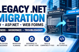 migrate legacy dotnet applications to modern dotnet