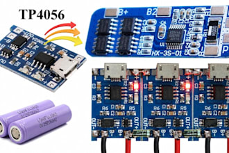 design a bms pcb for your lithium battery pack, monitoring and power management