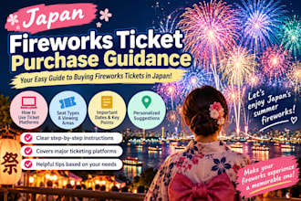 guide you through buying japanese fireworks festival tickets