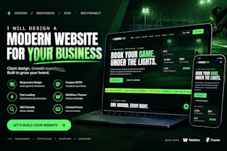 design and develop smooth interactive website
