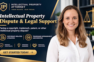 be your intellectual property lawyer for trademark, copyright contract review