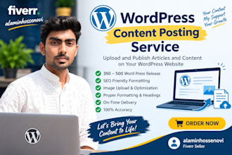 be your wordpress news content uploader and publisher