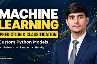build custom machine learning models for prediction and classification