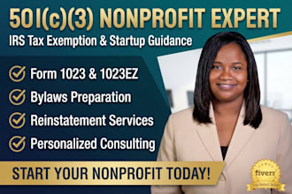 form your 501c3 nonprofit file 1023 ez get your irs tax exempt approval fast
