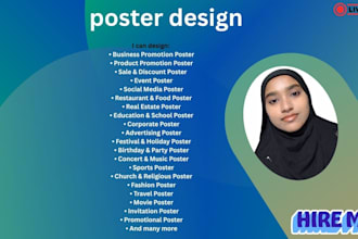 design any professional poster design