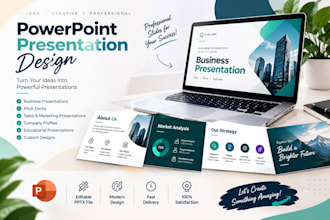 design professional powerpoint slides for your business