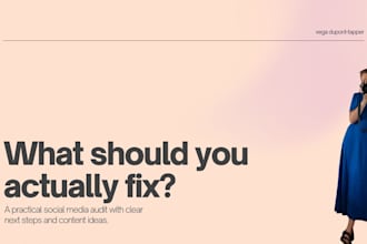 audit your instagram and tell you exactly what to improve