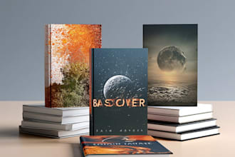 design professional KDP print book covers and ebook covers