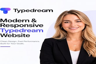 buildand design typedream website redesign typedream website develop typedream