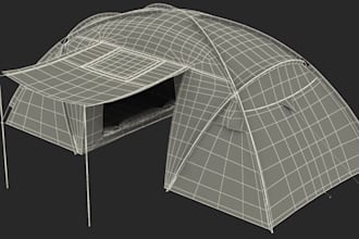 design custom outdoor and camping gear product with 3d cad models