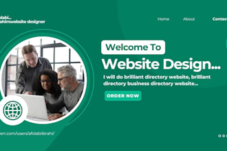 brilliant, business directory website and wordpress website