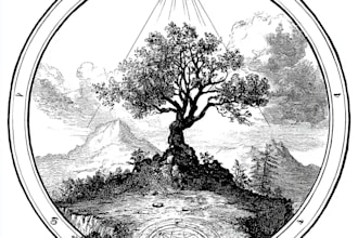 draw intricate antique engraving and etching artwork