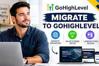 go high level migrate website gohighlevel sales funnel transfer landing page ghl