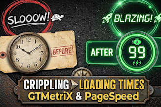 do website speed optimization for wordpress and custom websites