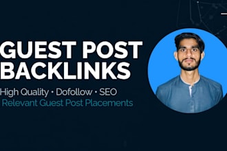 provide high quality guest post backlinks for SEO