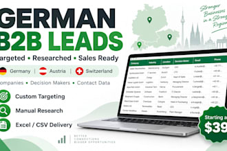 build a targeted german b2b prospect list