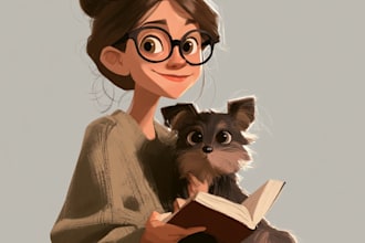 create family portrait friendship portrait pet portrait